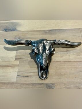 Vintage Longhorn Belt Buckle - Western Accent